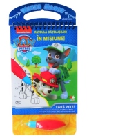 Patrula Catelusilor. In Misiune! Coloram cu carioca cu apa