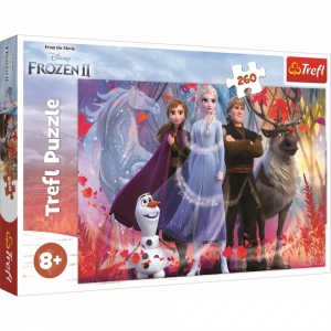 Puzzle Trefl 260 Frozen 2 in Cautarea Aventurilor
