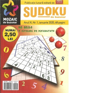Sudoku de buzunar, Nr.1/2020