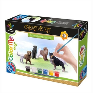 Color Me Dogs. Set de colorat figurine catei