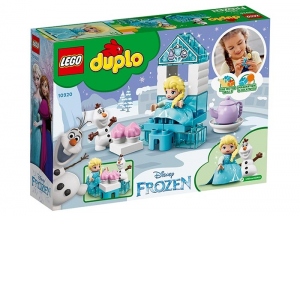LEGO DUPLO Princess - Elsa si Olaf la petrecere 10920, 17 piese