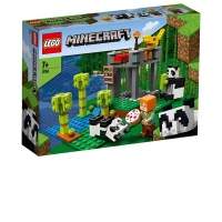 LEGO Minecraft - Cresa ursilor panda 21158, 204 piese