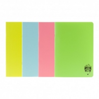 Caiet A4 60 file coperta plastic Atinge Excelenta aritmetica, roz / lila