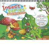 Insect series. Magic Water Book. Carte de colorat cu apa