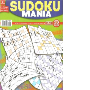 Sudoku mania. Numarul 53/2020