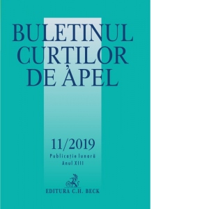 Buletinul Curtilor de Apel nr. 11/2019