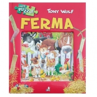 Carte cu puzzle. Ferma