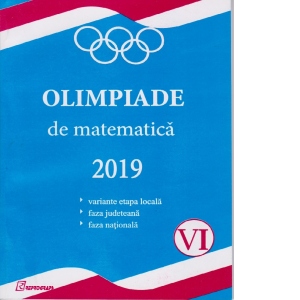 Olimpiade de matematica 2019 (clasa a VI-a). Variante etapa locala. Faza judeteana. Faza nationala