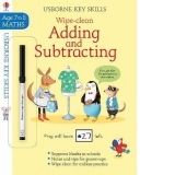 Wipe-Clean Adding and Subtracting 7-8