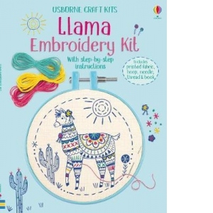 Embroidery Kit: Llama
