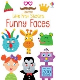 Little First Stickers Funny Faces
