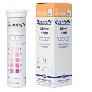 Benzi de testare Quantofix, Determinarea Nitratilor