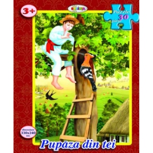 Puzzle Pupaza din tei (30 piese)