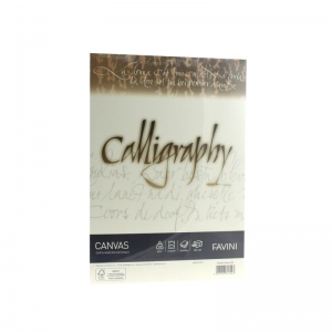 Hartie caligrafica A4 100g crem Canvas Favini