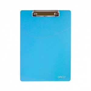 Clipboard simplu plastic Daco CL12A albastru