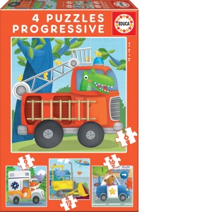 Progressive Puzzles Rescue patrol 6+9+12+16