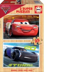 Puzzles 2x25 Cars 3