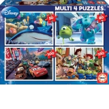 Multi 4 Puzzles Pixar 50+80+100+150