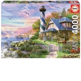 Puzzle 4000 Lighthouse at Rock Bay
