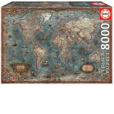 Puzzle 8000 Historical World Map
