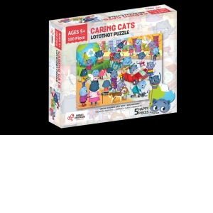 Puzzle cu surprize - Lotothot Carnavalul bucuriei (100 piese)