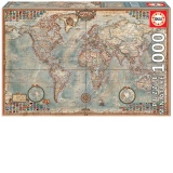 Puzzle 1000 Political map of the world, Miniature