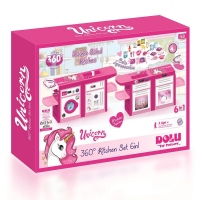 Set bucatarie 6 in 1 pentru copii  - Unicorn