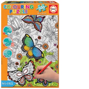 Puzzle 300 All Good Things are Wild and Free, Colouring Puzzle