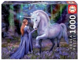Puzzle 1000 pcs Bluebell Woods, Anne Stokes