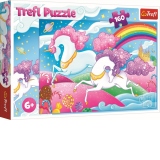 Puzzle Trefl 160 Unicorni