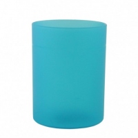Suport cilindric instrumente de scris Ecada 95101A, albastru