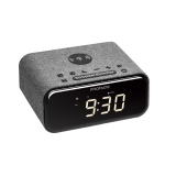 Boxa Bluetooth cu ceas si radio Promate Cayam Wireless, Gri, cu alarma