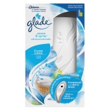 Odorizant Glade Sense+Spray aparat Clear LinenBalli 18 ml