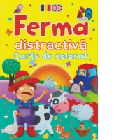 Ferma distractiva. Carte de colorat (romano-engleza)