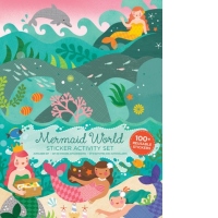 Mapa de activitati, 100+ stickere - Mermaid World