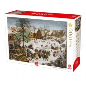 Puzzle 1000 piese Pieter Breughel the Elder - The Numbering at Bethlehem