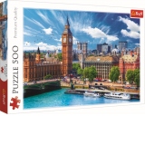 Puzzle Trefl 500 O Zi cu Soare la Londra