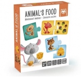 Puzzle Educativ Montessori  - Animale si hrana lor