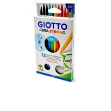 Creioane colorate cerate Giotto Cera Strong 3 in 1