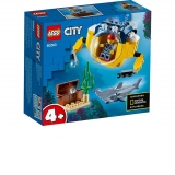 LEGO City - Minisubmarin oceanic 60263, 41 piese