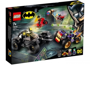 LEGO Super Heroes - Urmarirea lui Joker cu mototriciclul 76159, 440 piese