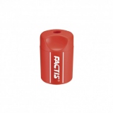 Ascutitoare plastic simpla cu container S20 FACTIS (rosie)