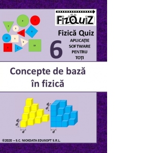 FizQuiZ Fizica Quiz 6 Concepte de baza in fizica : DVD cu soft educativ sub forma de joc