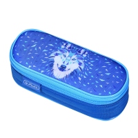 Necessaire oval, motiv Wild Animals Wolf