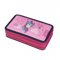 Penar echipat 23 piese, 2 compartimente, motiv Unicorn