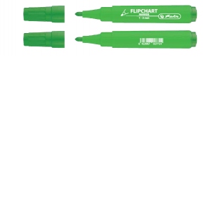 Marker flipchart, permanent, verde