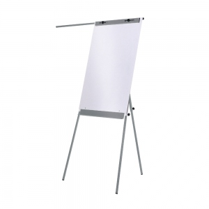 Flipchart tip trepied, magnetic, reglabil pe inaltime, un brat lateral