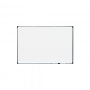 Whiteboard magnetic cu suprafata lacuita, rama din aluminiu anodizat, dimensiune 90 x 60 cm