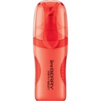 Mini textmarker Berry, rosu