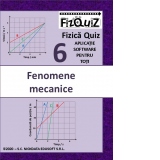FizQuiZ Fizica Quiz 6 Fenomene mecanice : DVD cu soft educativ sub forma de joc